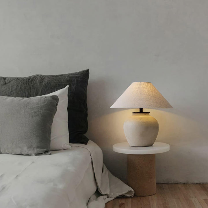 Retro Ceramic Jar Table Lamp For Living Room - Vinlighting | Vinlighting | Vinlighting