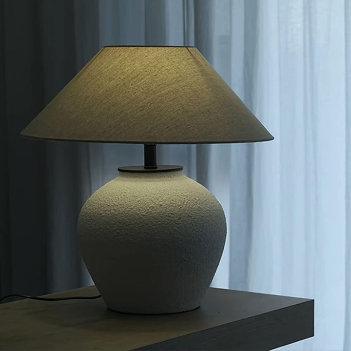 Retro Ceramic Jar Table Lamp For Living Room - Vinlighting | Vinlighting | Vinlighting