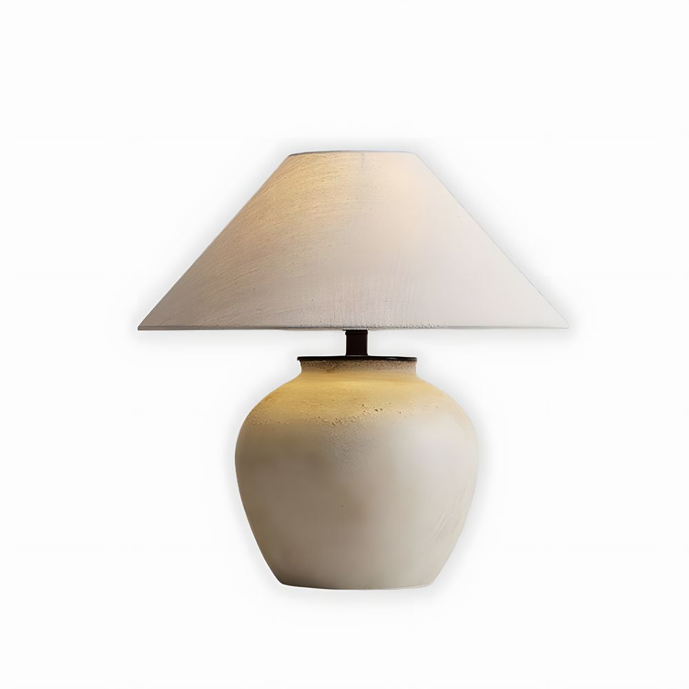 Retro Ceramic Jar Table Lamp - Vinlighting