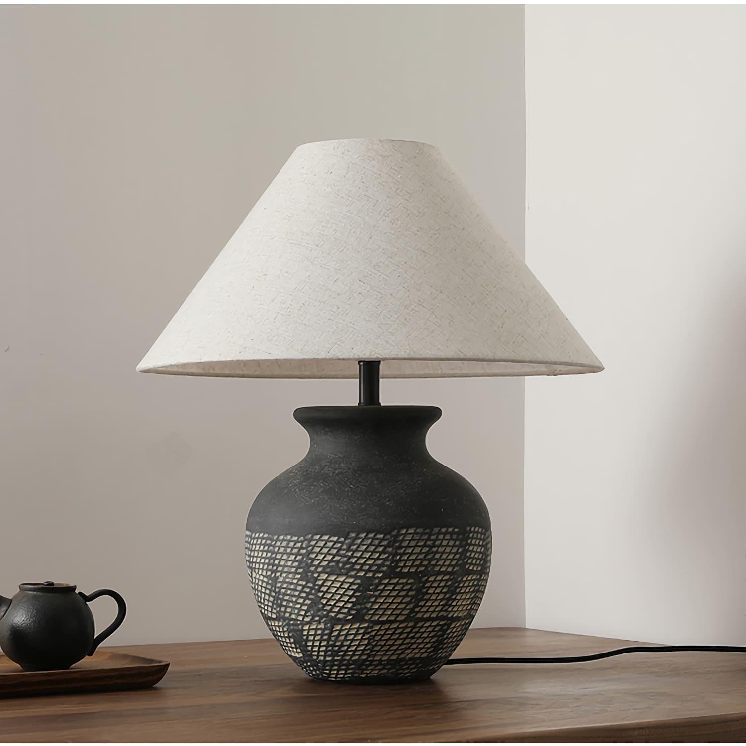 Retro Ceramic Table Lamp - Vinlighting