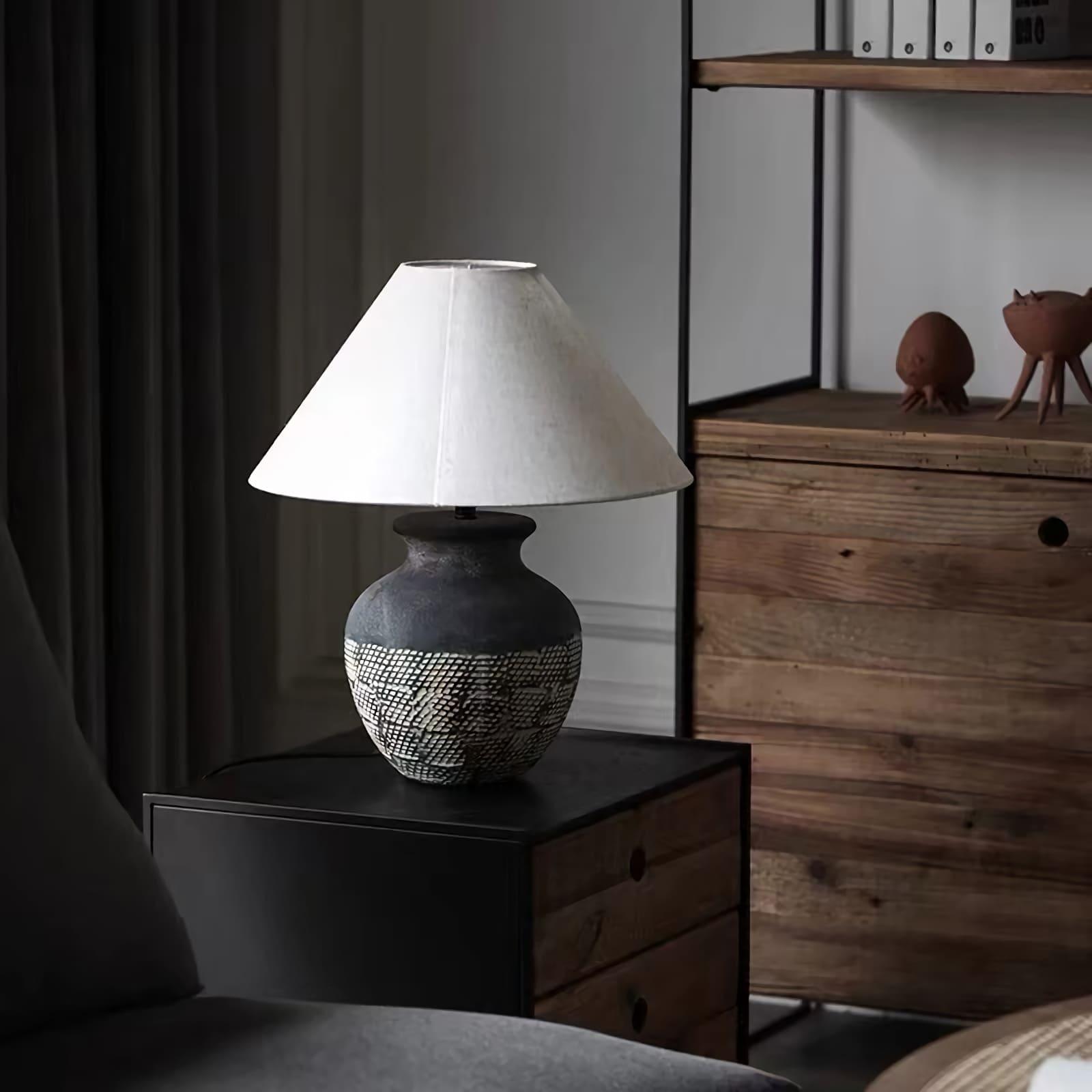 Retro Ceramic Table Lamp - Vinlighting