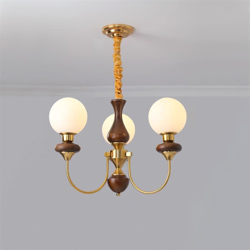 Retro Monique Chandelier - Vinlighting