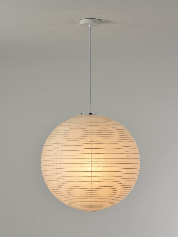 Rice Paper Round A Pendant Light