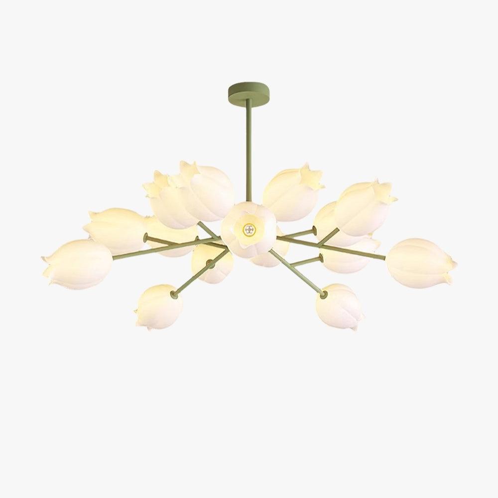 Ricko Chandelier | Floral Design & Soft Illumination | Vinlighting | Vinlighting