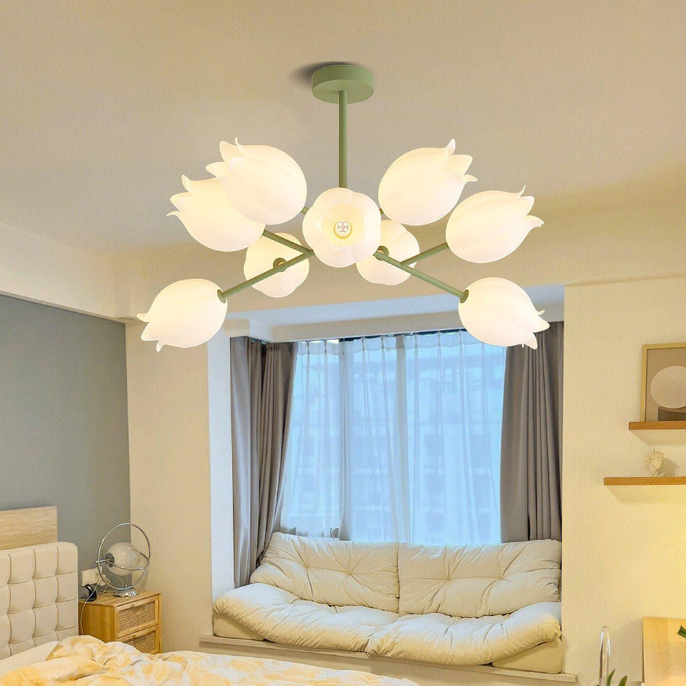 Ricko Chandelier | Floral Design & Soft Illumination | Vinlighting | Vinlighting