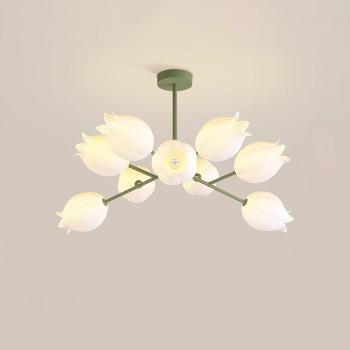 Ricko Chandelier | Floral Design & Soft Illumination | Vinlighting | Vinlighting