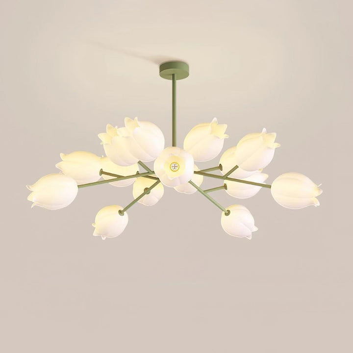 Ricko Chandelier | Floral Design & Soft Illumination | Vinlighting | Vinlighting