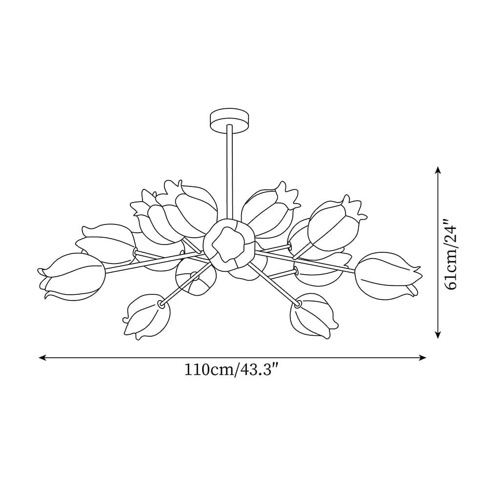 Ricko Chandelier - Vinlighting