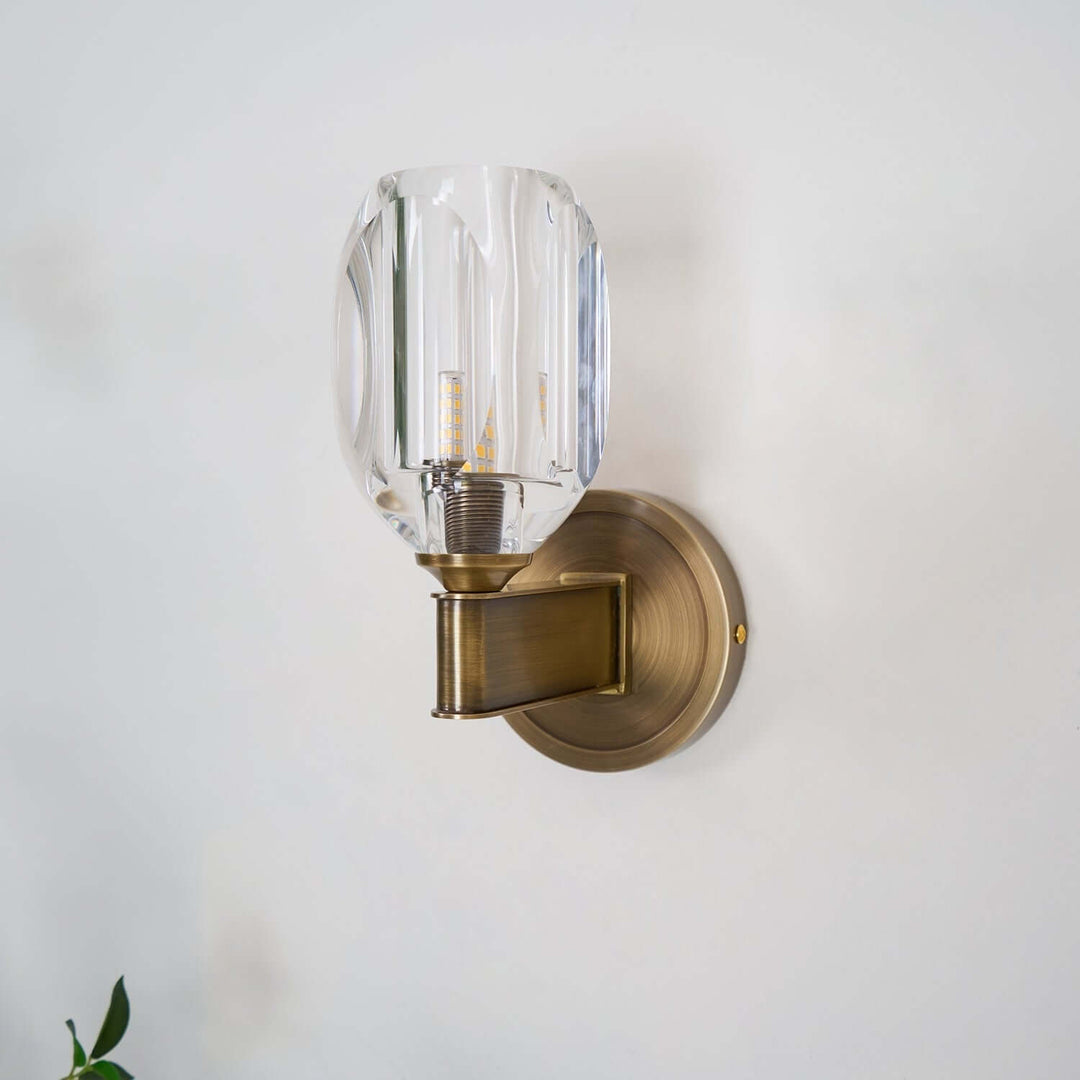 Rimolyn Crystal Wall Lamp – Vintage Minimalist Creative Lamp