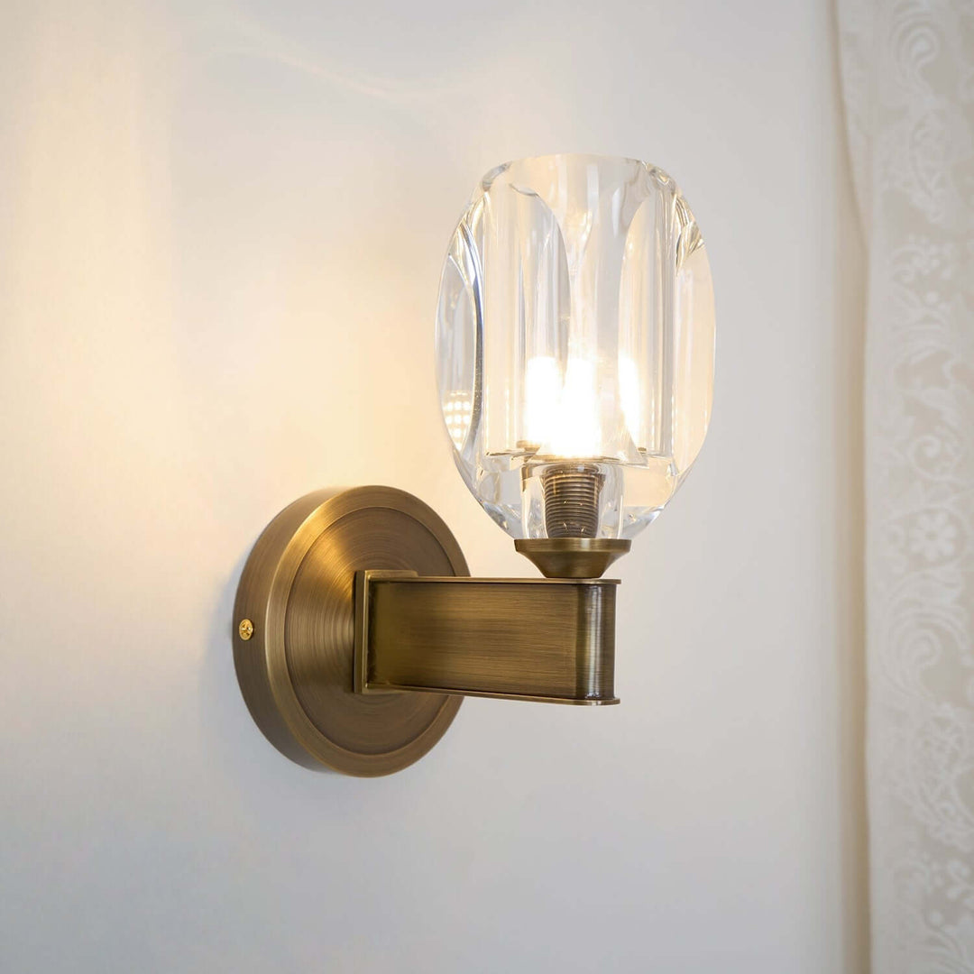 Rimolyn Crystal Wall Lamp – Vintage Minimalist Creative Lamp