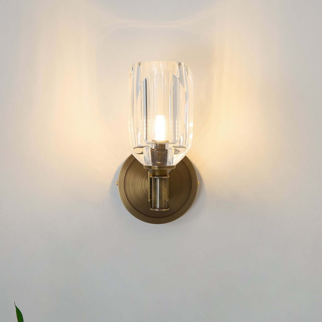 Rimolyn Crystal Wall Lamp – Vintage Minimalist Creative Lamp
