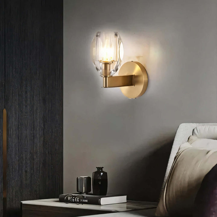 Rimolyn Crystal Wall Lamp – Vintage Minimalist Creative Lamp