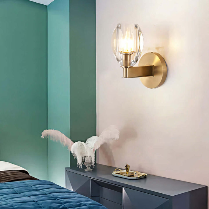 Rimolyn Crystal Wall Lamp – Vintage Minimalist Creative Lamp