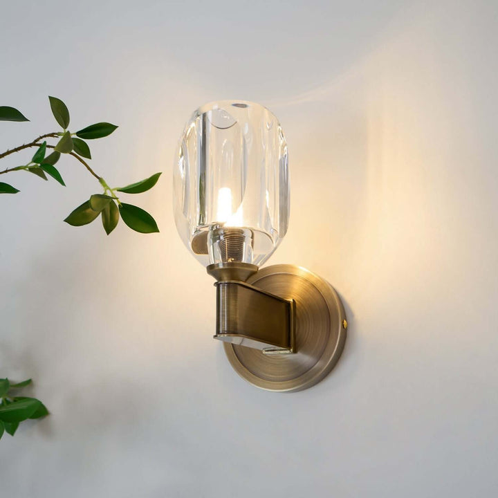 Rimolyn Crystal Wall Lamp – Vintage Minimalist Creative Lamp