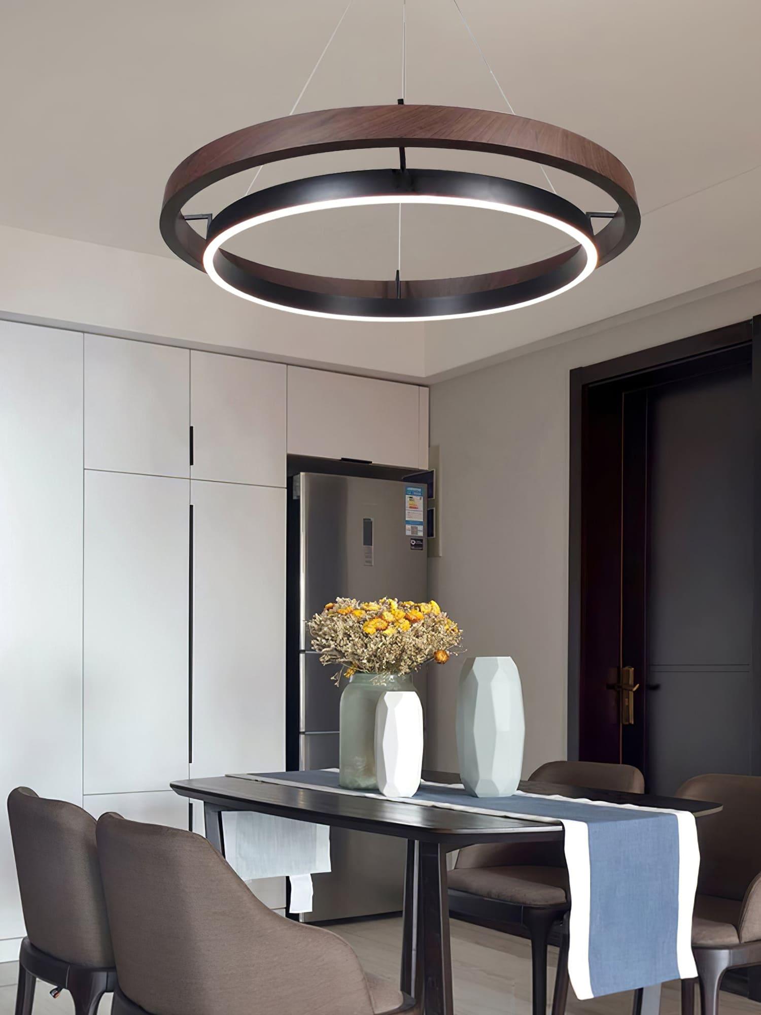 Ring Dunst Chandelier - Vinlighting