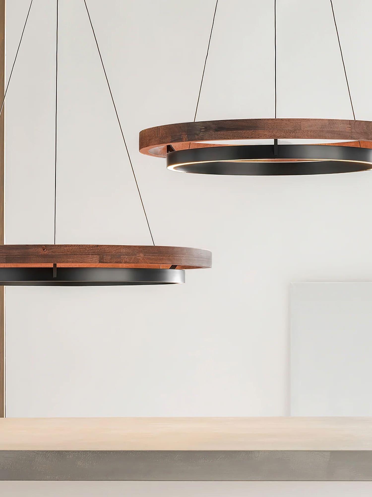 Ring Dunst Chandelier - Vinlighting