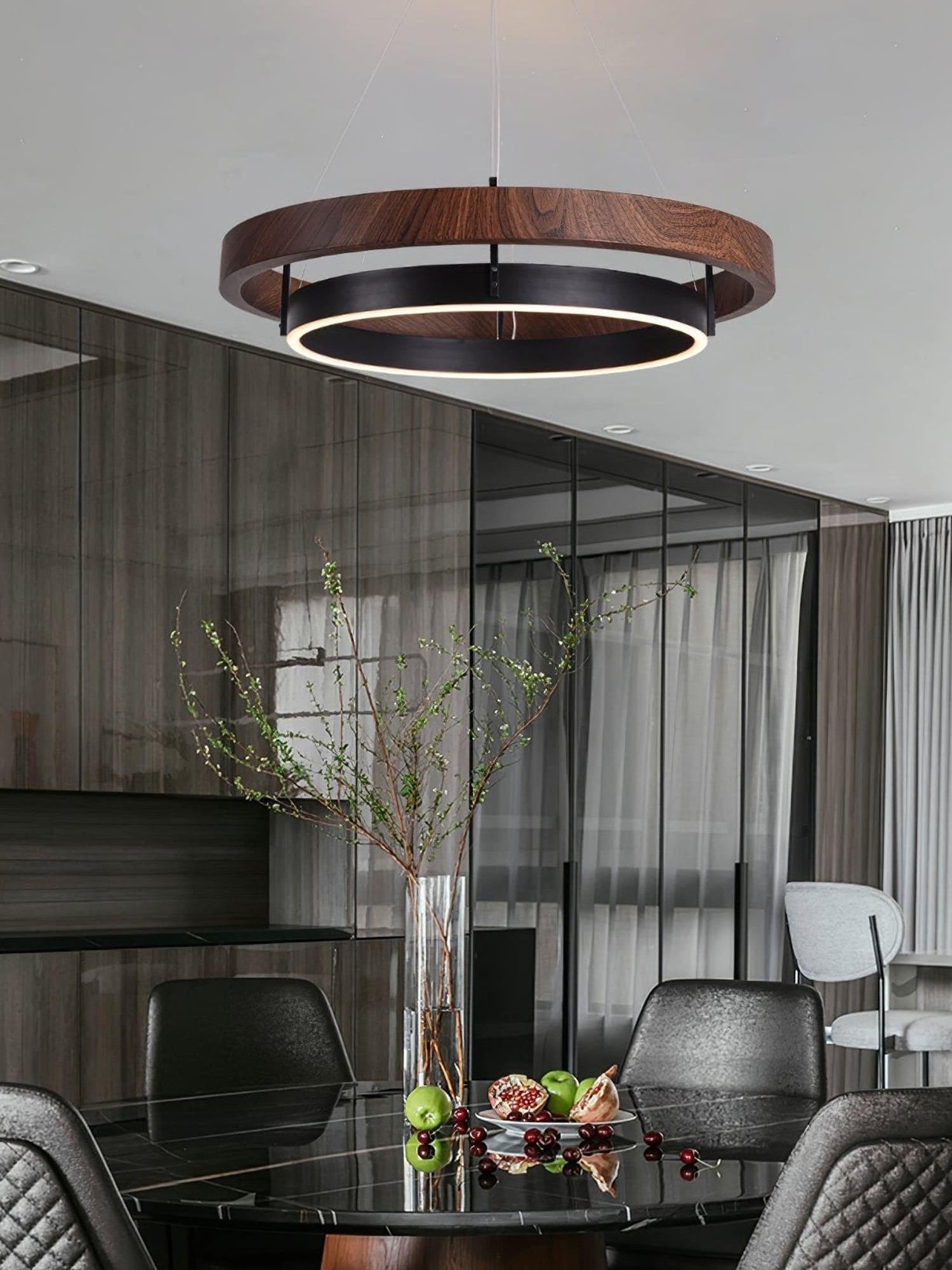 Ring Dunst Chandelier - Vinlighting