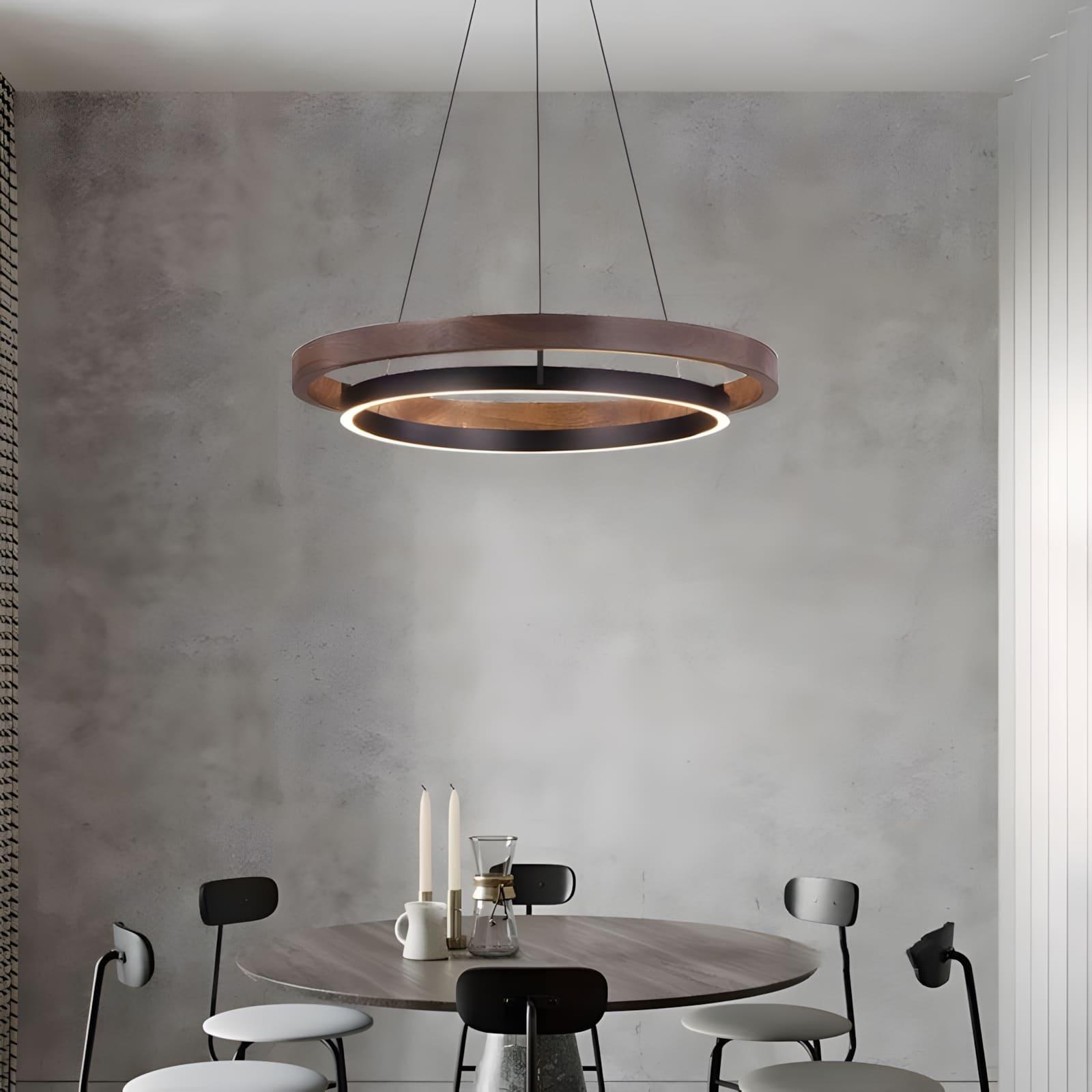 Ring Dunst Chandelier - Vinlighting