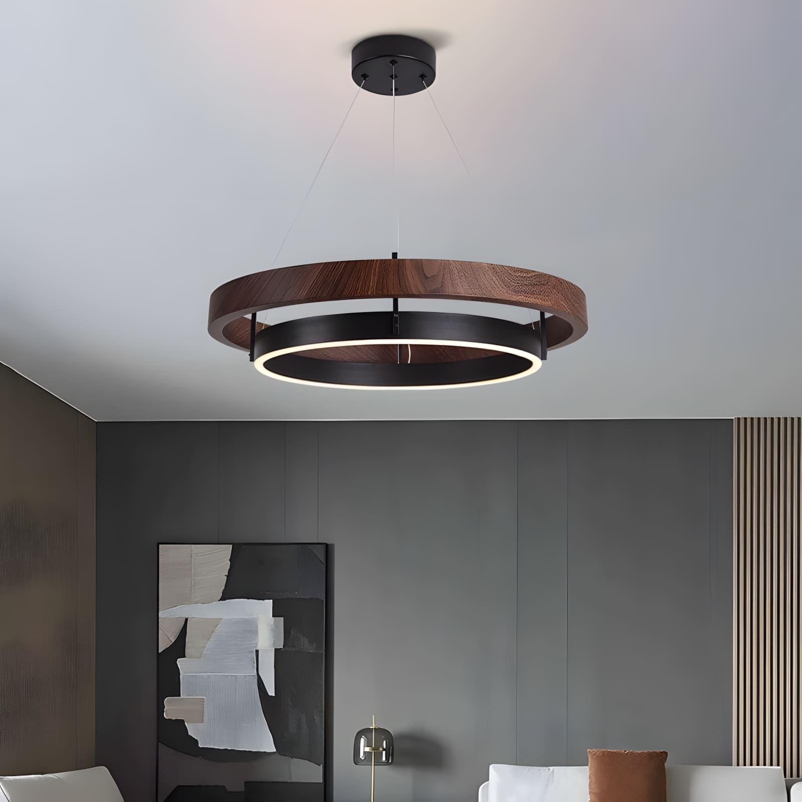 Ring Dunst Chandelier - Vinlighting