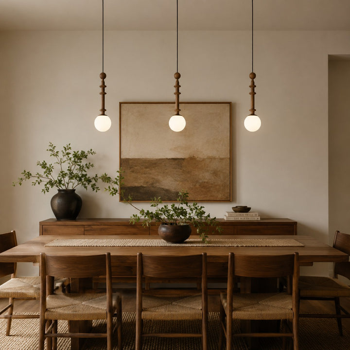 Roman Column Pendant Light