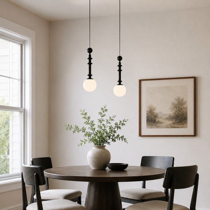 Roman Column Pendant Light