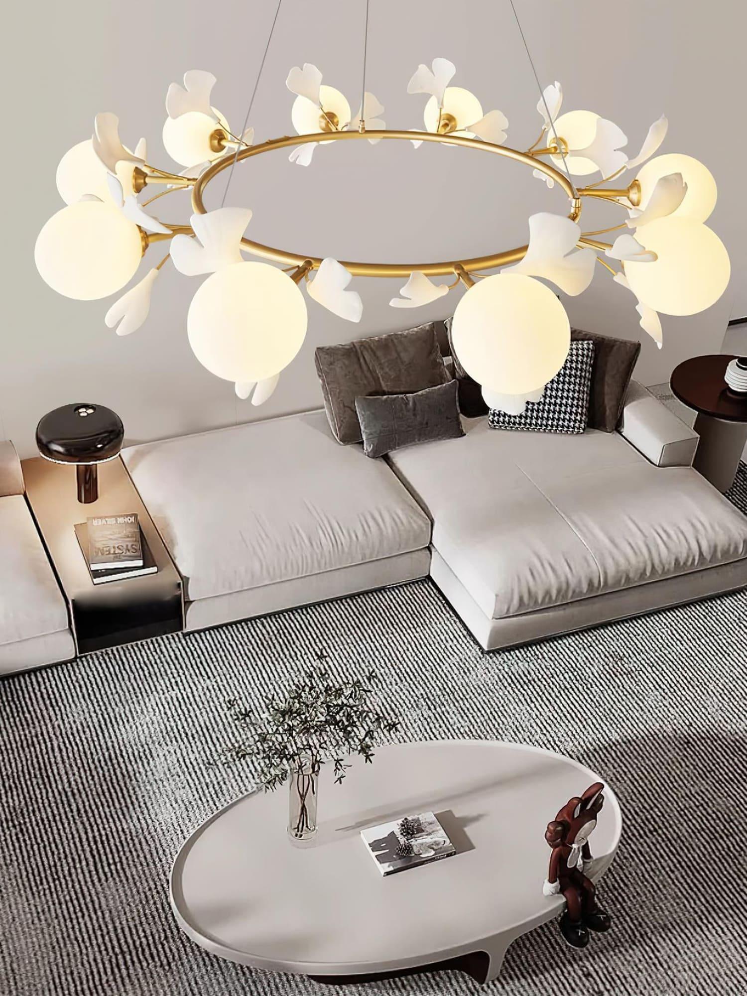 Rosalia Ginkgo Chandelier - Vinlighting