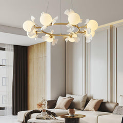 Rosalia Ginkgo Chandelier - Vinlighting