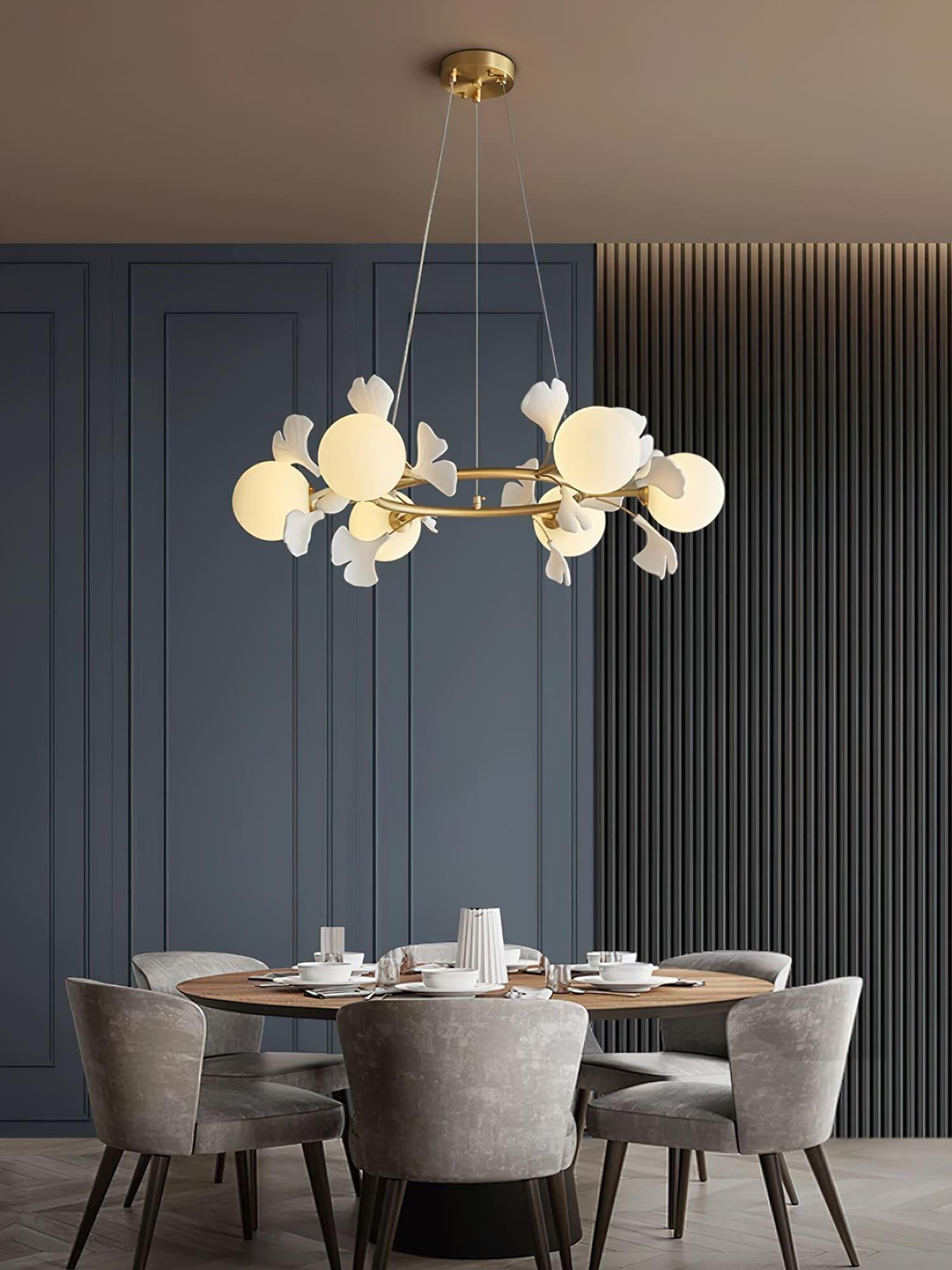 Rosalia Ginkgo Chandelier - Vinlighting