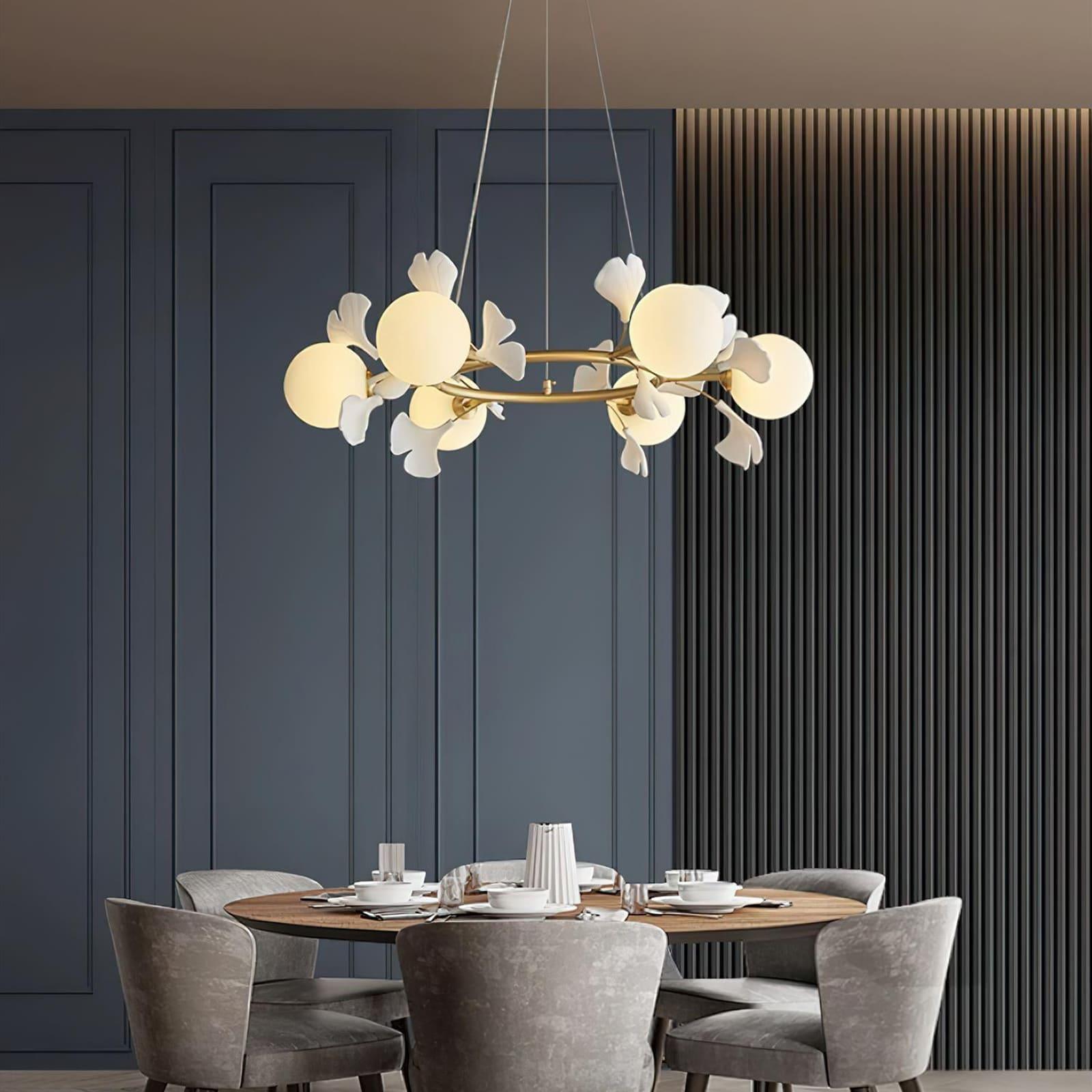 Rosalia Ginkgo Chandelier - Vinlighting