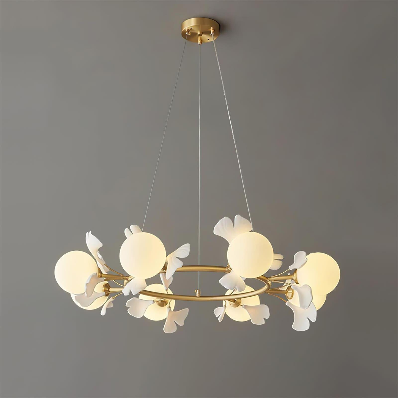 Rosalia Ginkgo Chandelier - Vinlighting