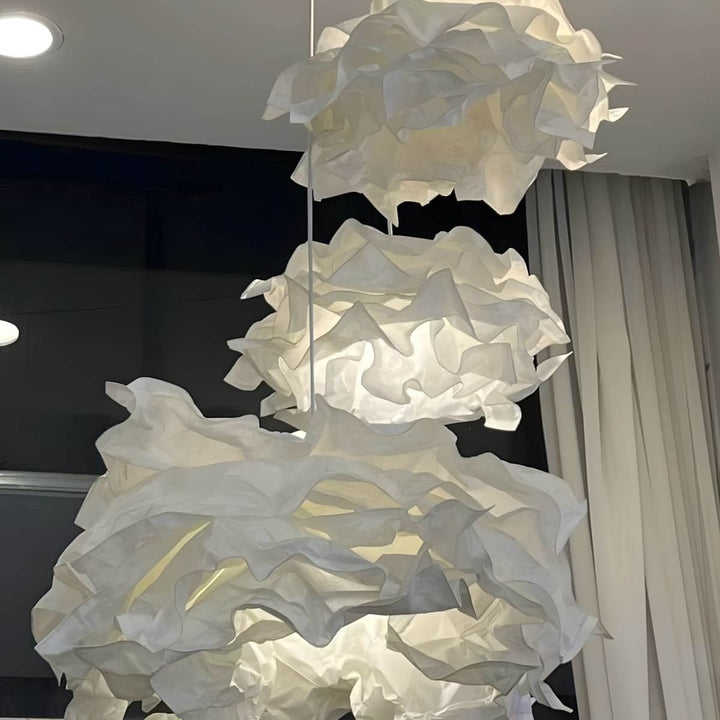 Roselle Pendant Lamp – Wabi-Sabi Light Luxury Paper Decor