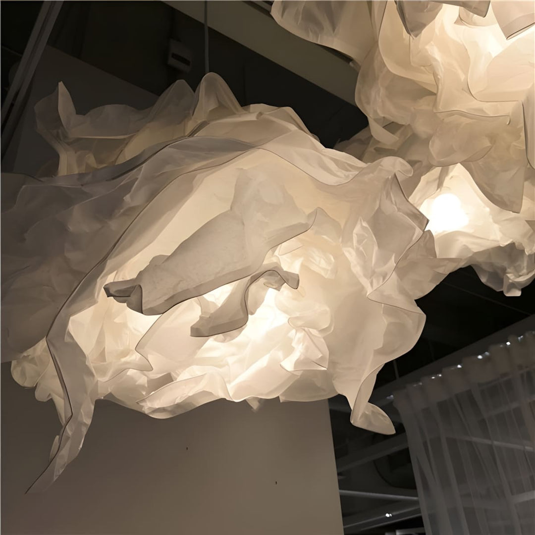 Roselle Pendant Lamp – Wabi-Sabi Light Luxury Paper Decor
