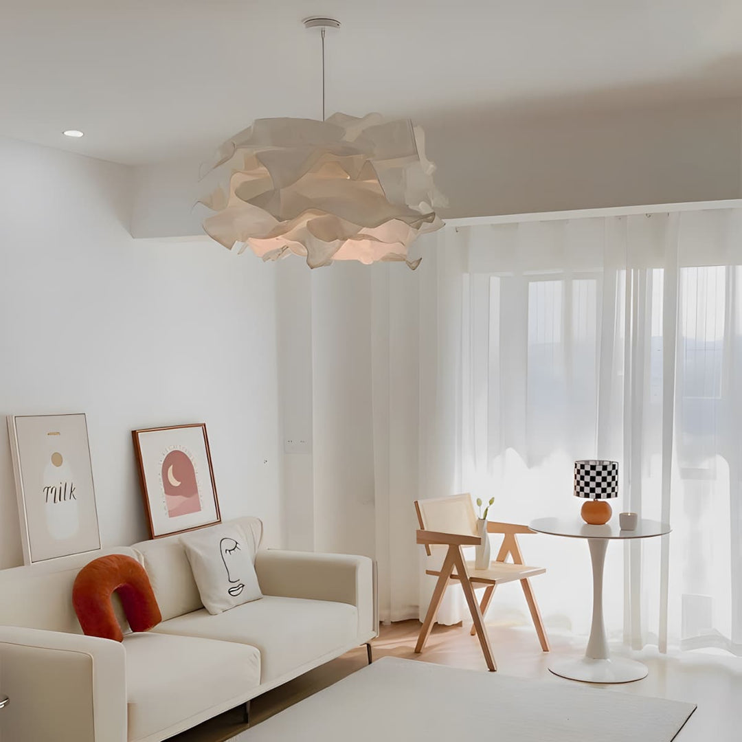 Roselle Pendant Lamp – Wabi-Sabi Light Luxury Paper Decor