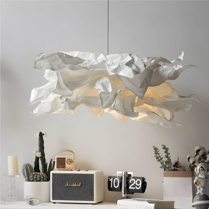 Roselle Pendant Lamp – Wabi-Sabi Light Luxury Paper Decor