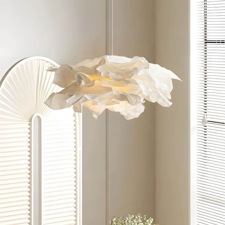 Roselle Pendant Lamp – Wabi-Sabi Light Luxury Paper Decor