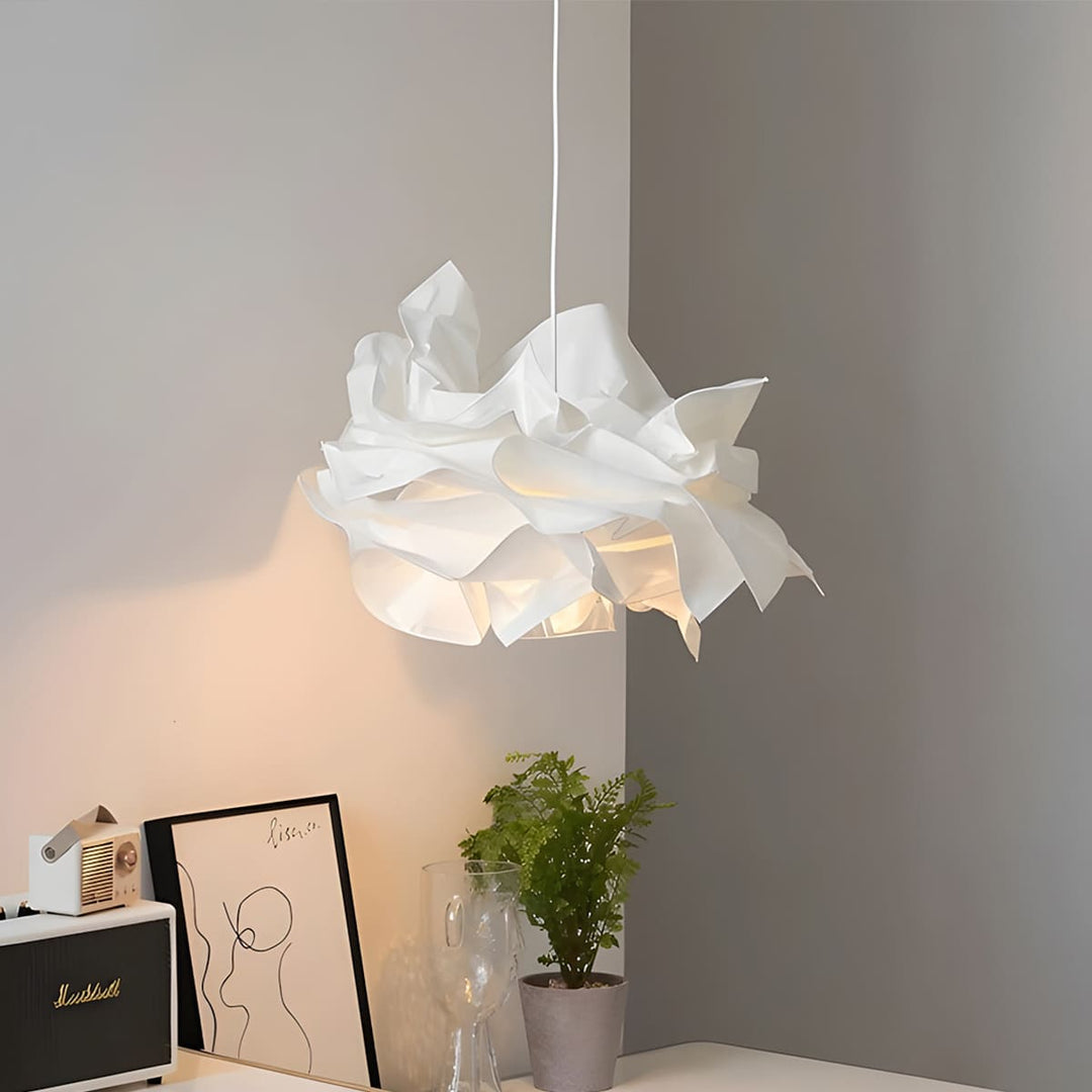 Roselle Pendant Lamp – Wabi-Sabi Light Luxury Paper Decor