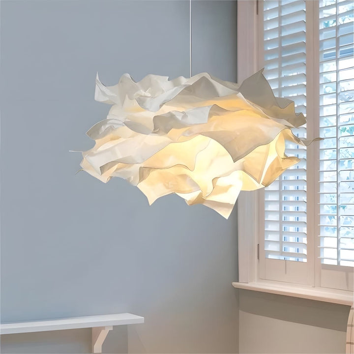 Roselle Pendant Lamp – Wabi-Sabi Light Luxury Paper Decor