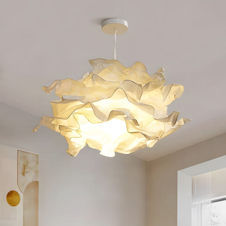 Roselle Pendant Lamp – Wabi-Sabi Light Luxury Paper Decor