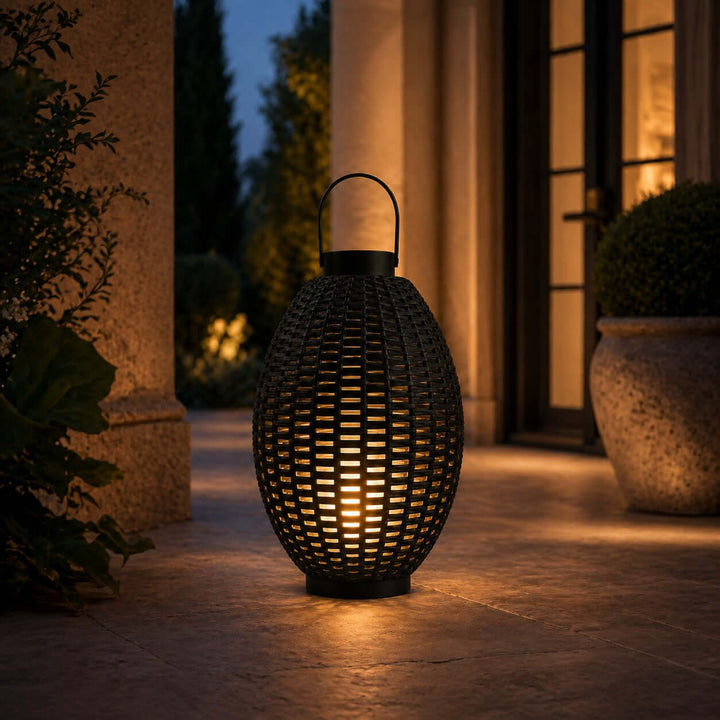 Roveni Outdoor Garden Lamp - Stylish Lantern Solar Light