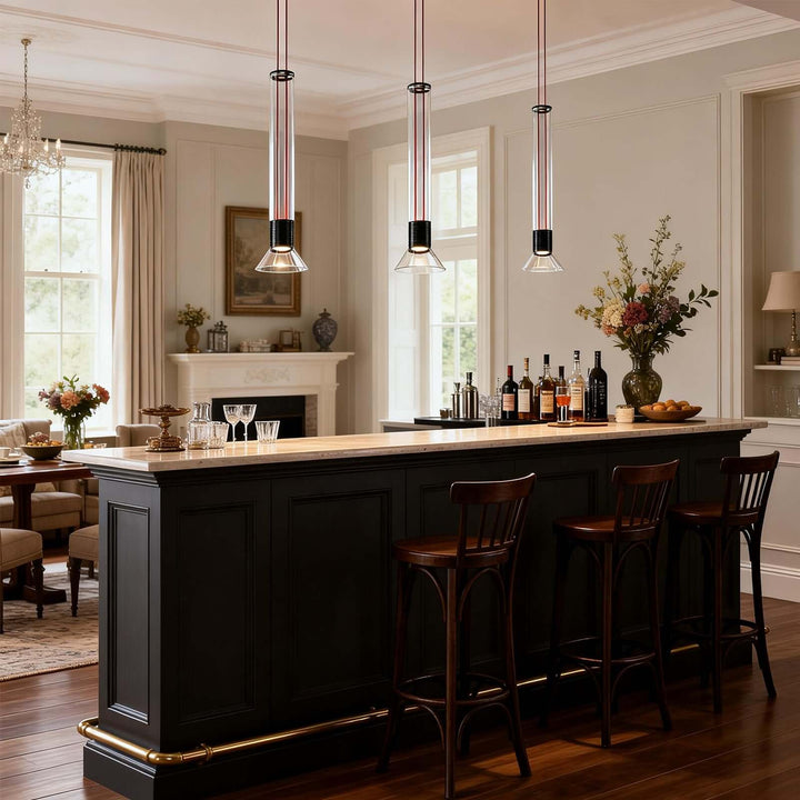 Rovyn Pendant Light – Stylish Statement Glass Bedside Light