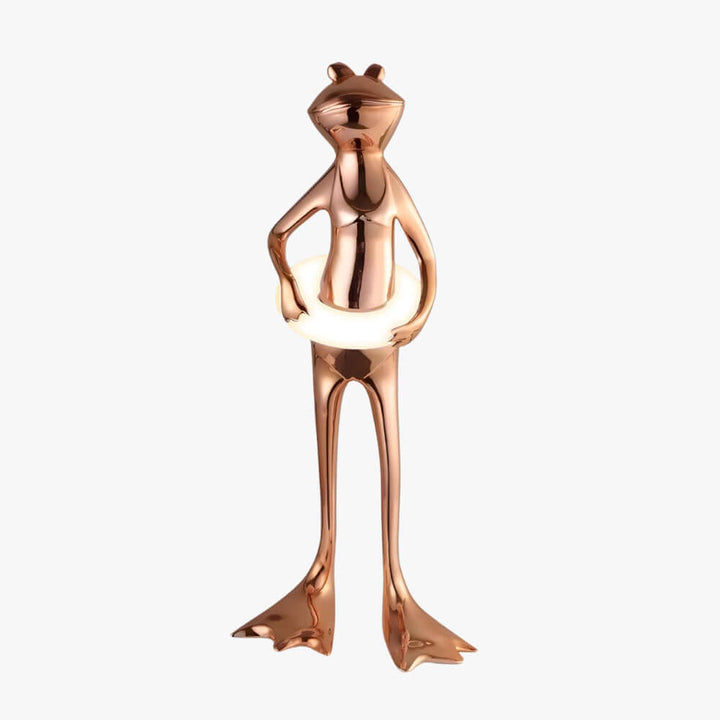 Rozulo Bed Side Lamp – Art Deco Sculptural Frog Light