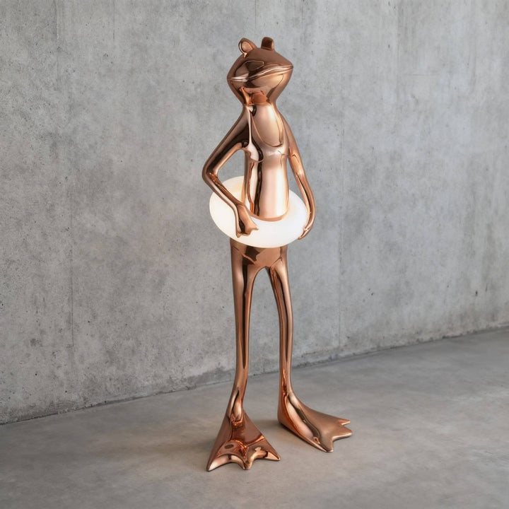 Rozulo Bed Side Lamp – Art Deco Sculptural Frog Light