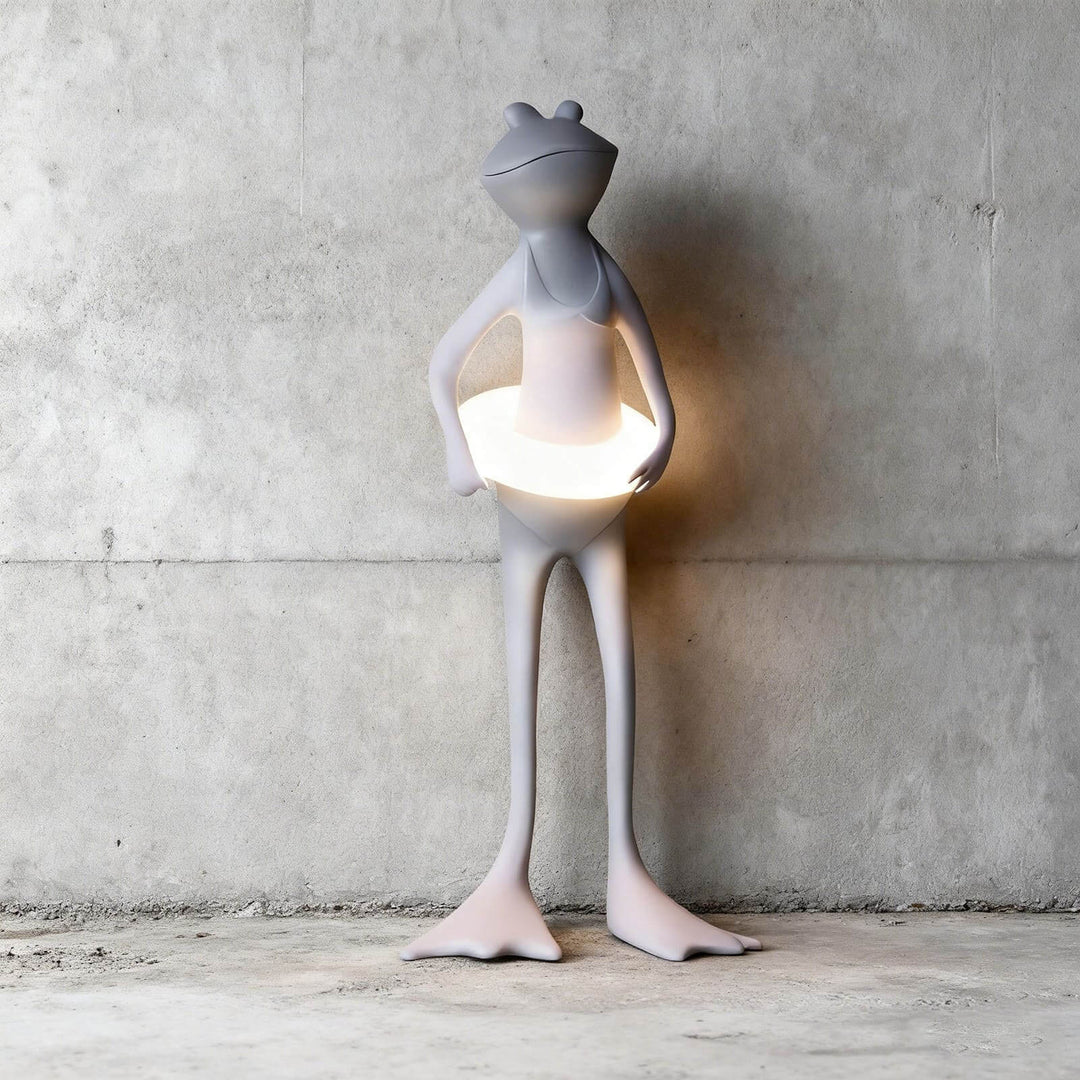 Rozulo Bed Side Lamp – Art Deco Sculptural Frog Light