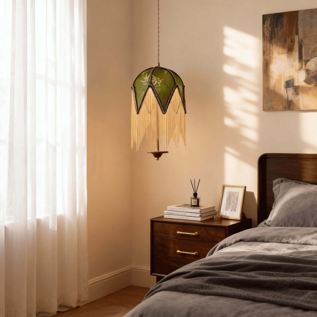 Rulami Pendant Light - French Retro Elegant Tassel Lamp