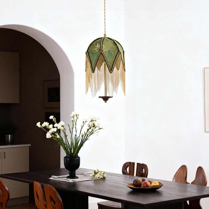 Rulami Pendant Light - French Retro Elegant Tassel Lamp