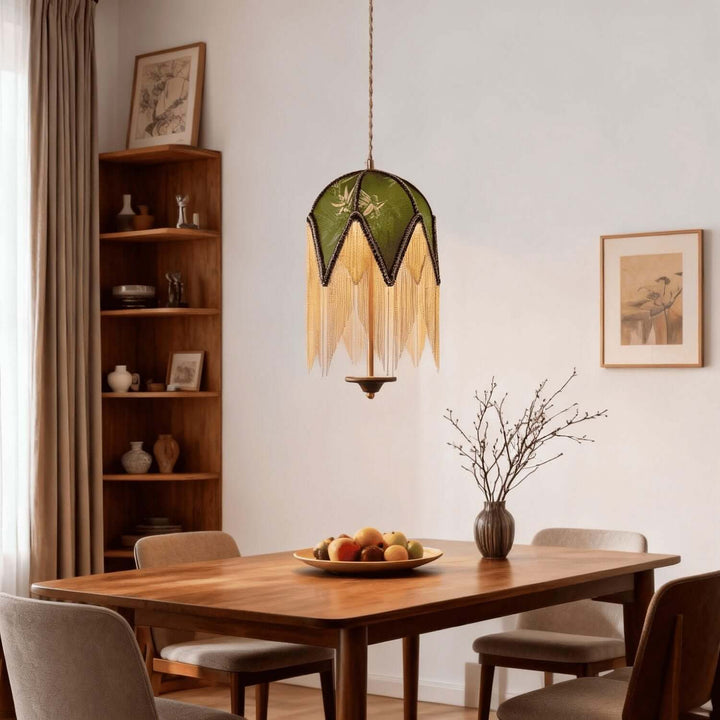Rulami Pendant Light - French Retro Elegant Tassel Lamp