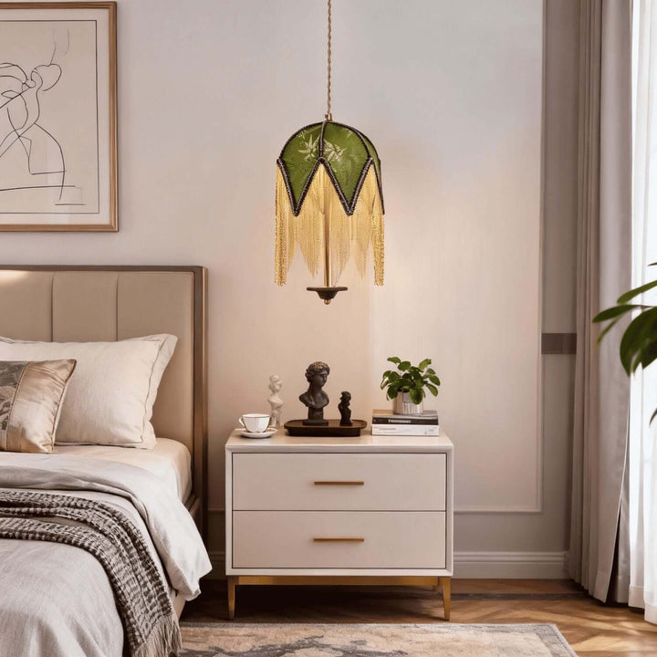 Rulami Pendant Light - French Retro Elegant Tassel Lamp