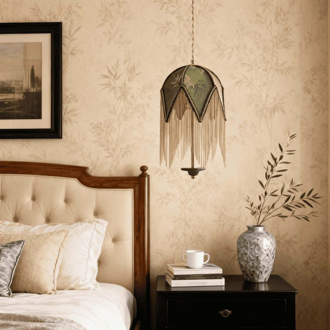 Rulami Pendant Light - French Retro Elegant Tassel Lamp