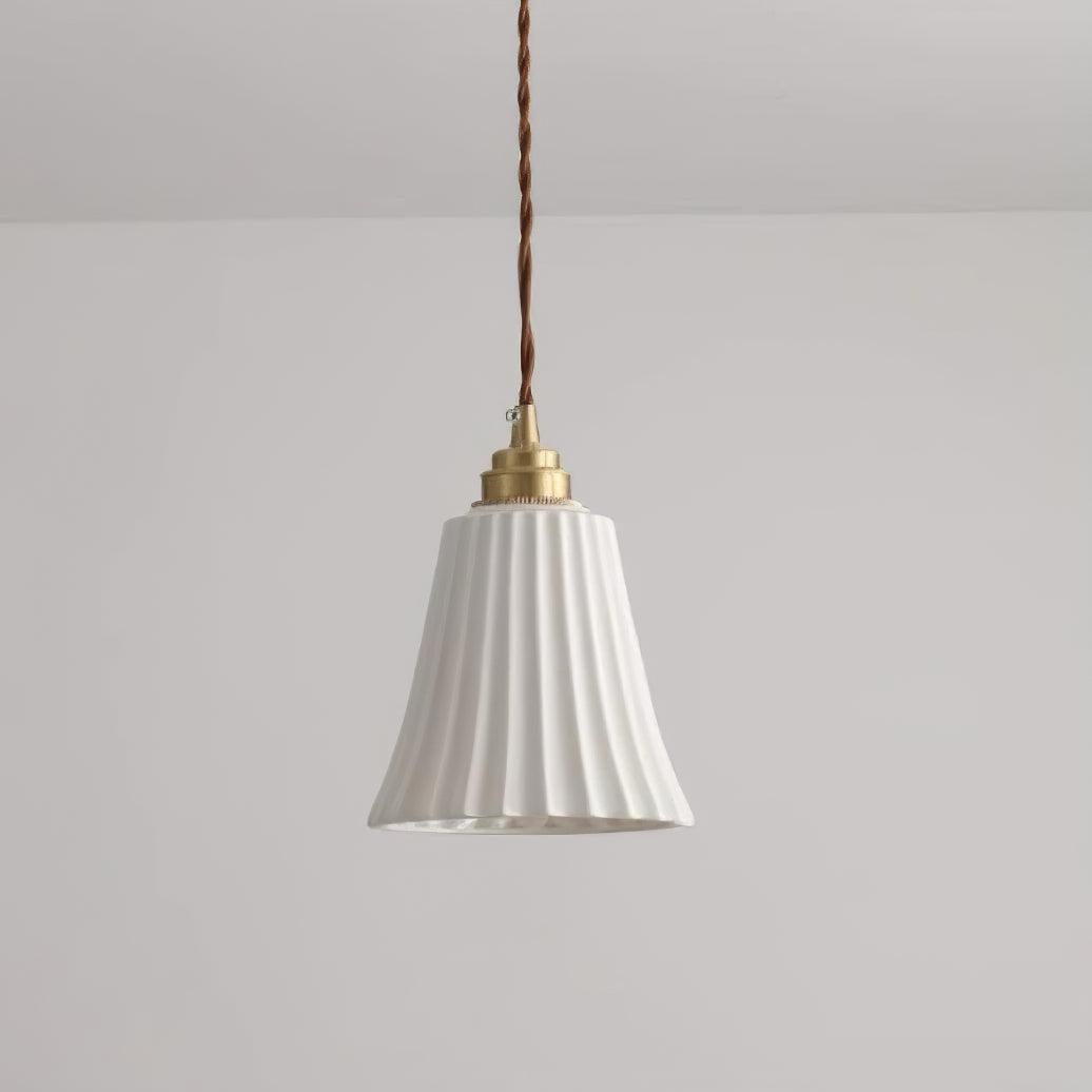 Rustic Ceramic Pendant Light - Hanging Lamp for Bathroom and Foyer | Vinlighting | Vinlighting