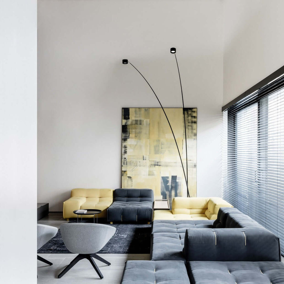 Rymuvo Floor Lamp – Postmodern Minimalist Long Pole Light